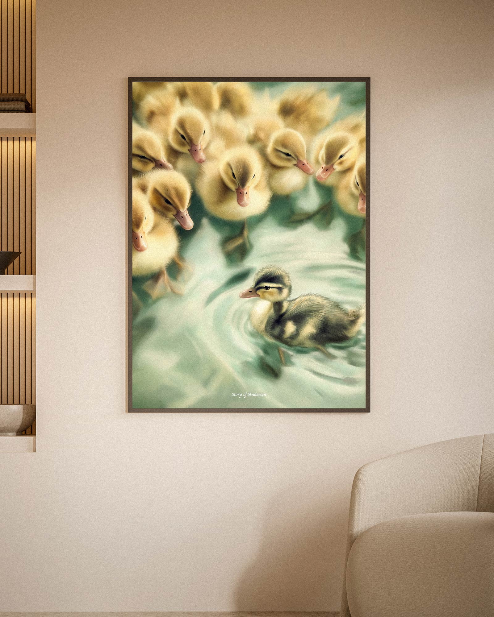 Plakat – H.C. Andersen Eventyr – Den Grimme Ælling