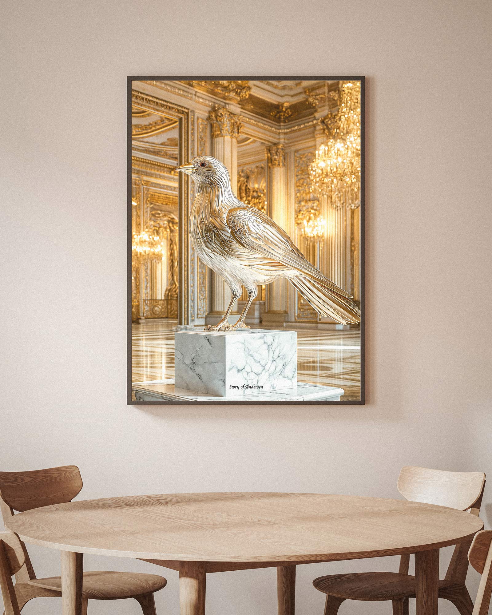 Plakat – H.C. Andersen Eventyr – Nattergalen