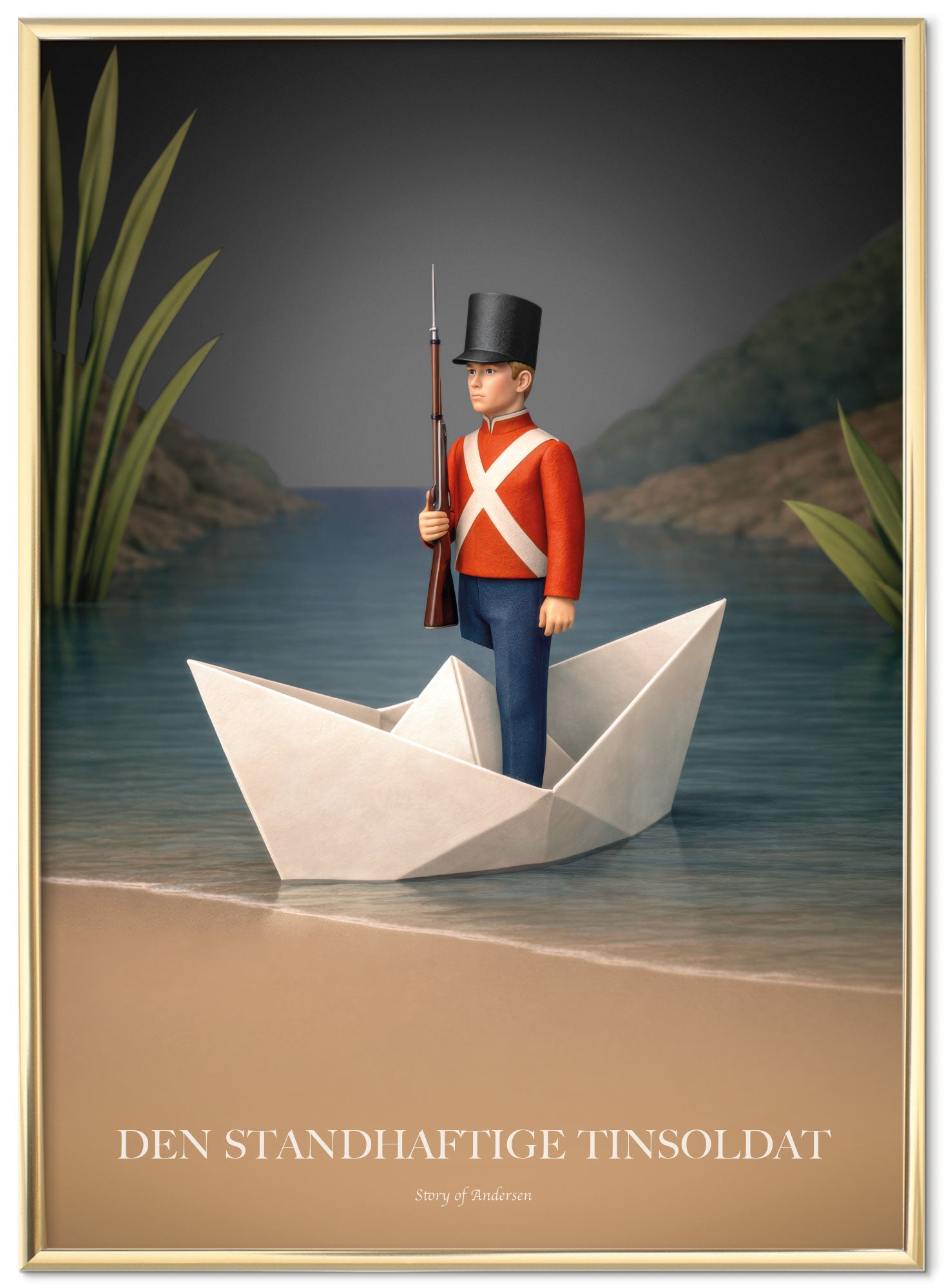 Plakat – H.C. Andersen Story – Den Standhaftige Tinsoldat