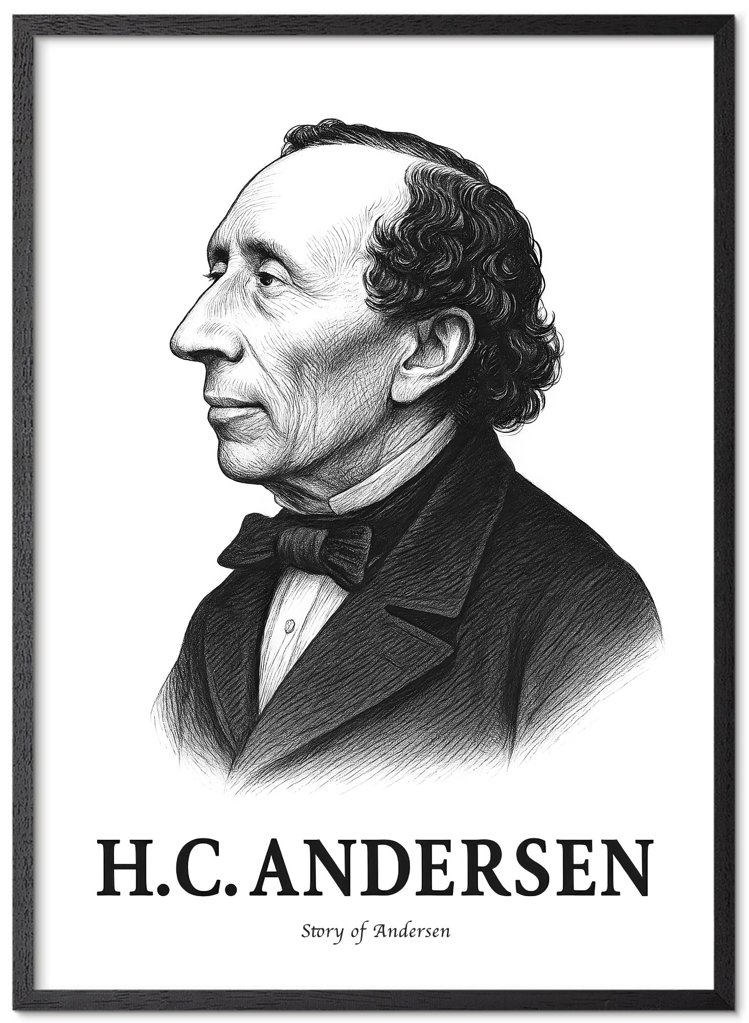 Plakat – H.C. Andersen – 150th Anniversary Edition