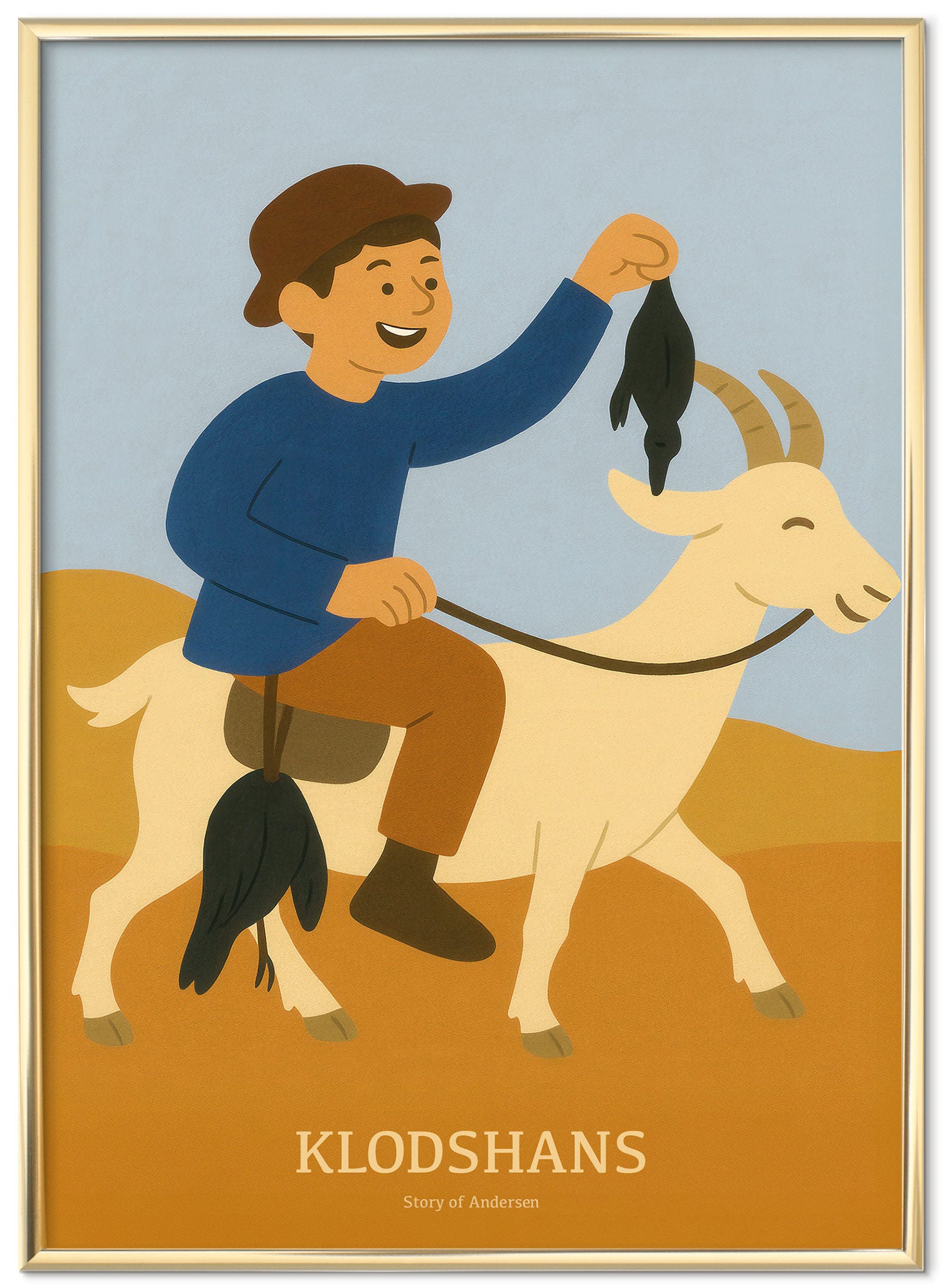 Plakat – H.C. Andersen Kunsttryk – Klodshans