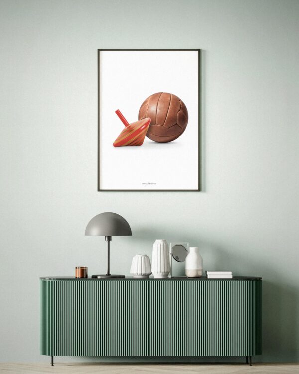 Plakat – H.C. Andersen Signatur – Kærestefolkene – Hvid baggrund