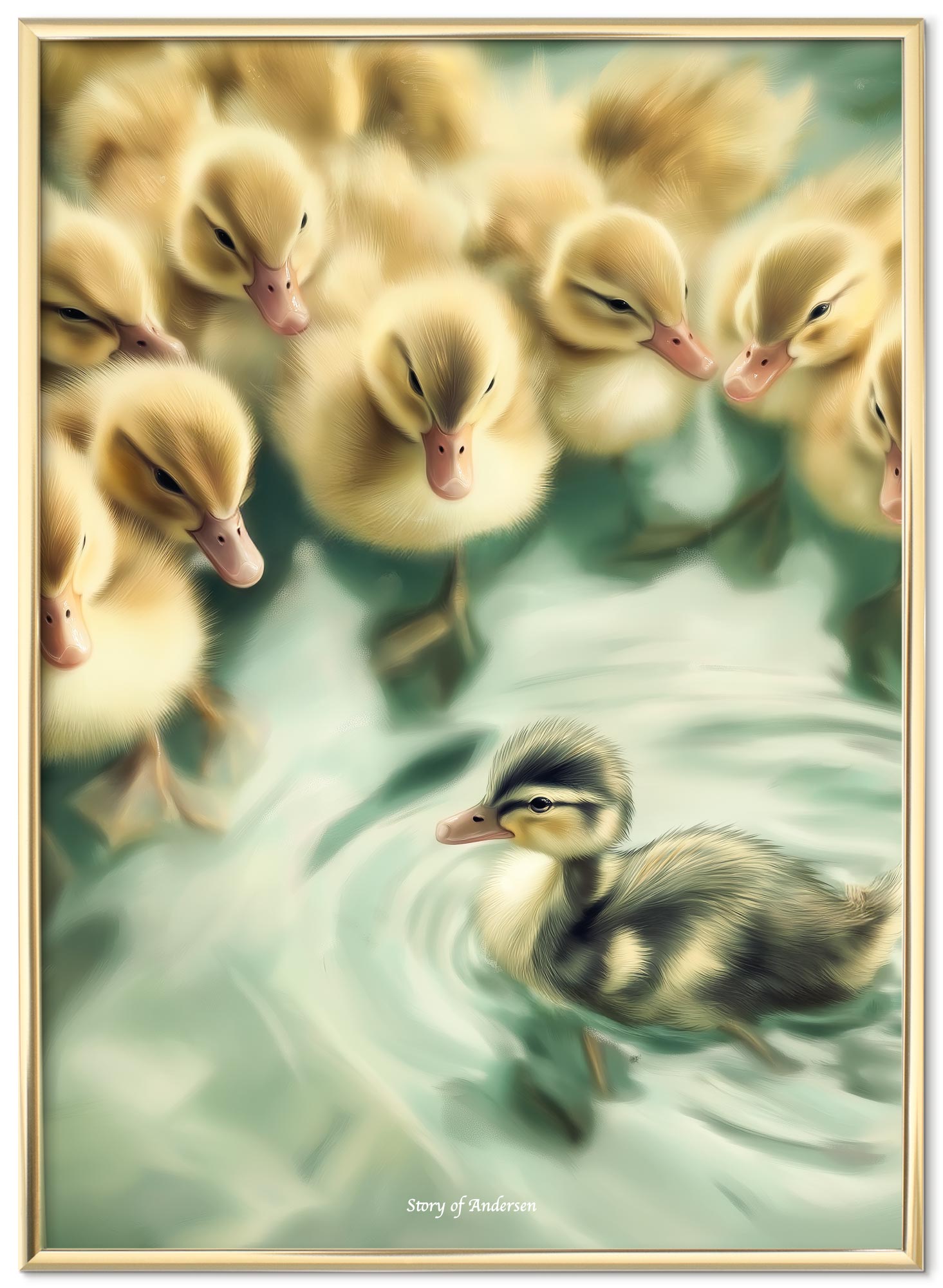 Plakat – H.C. Andersen Eventyr – Den Grimme Ælling