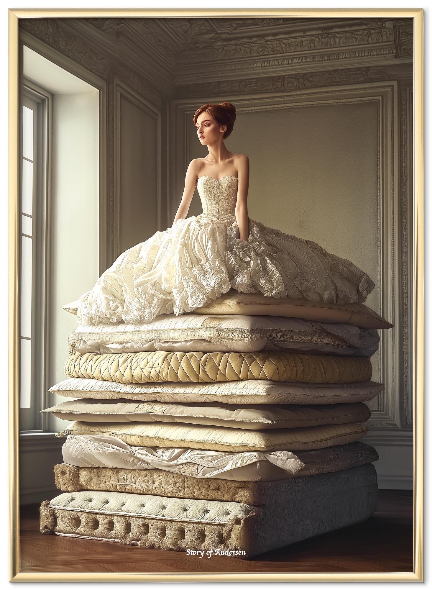 Plakat – H.C. Andersen Eventyr – Prinsessen På Ærten