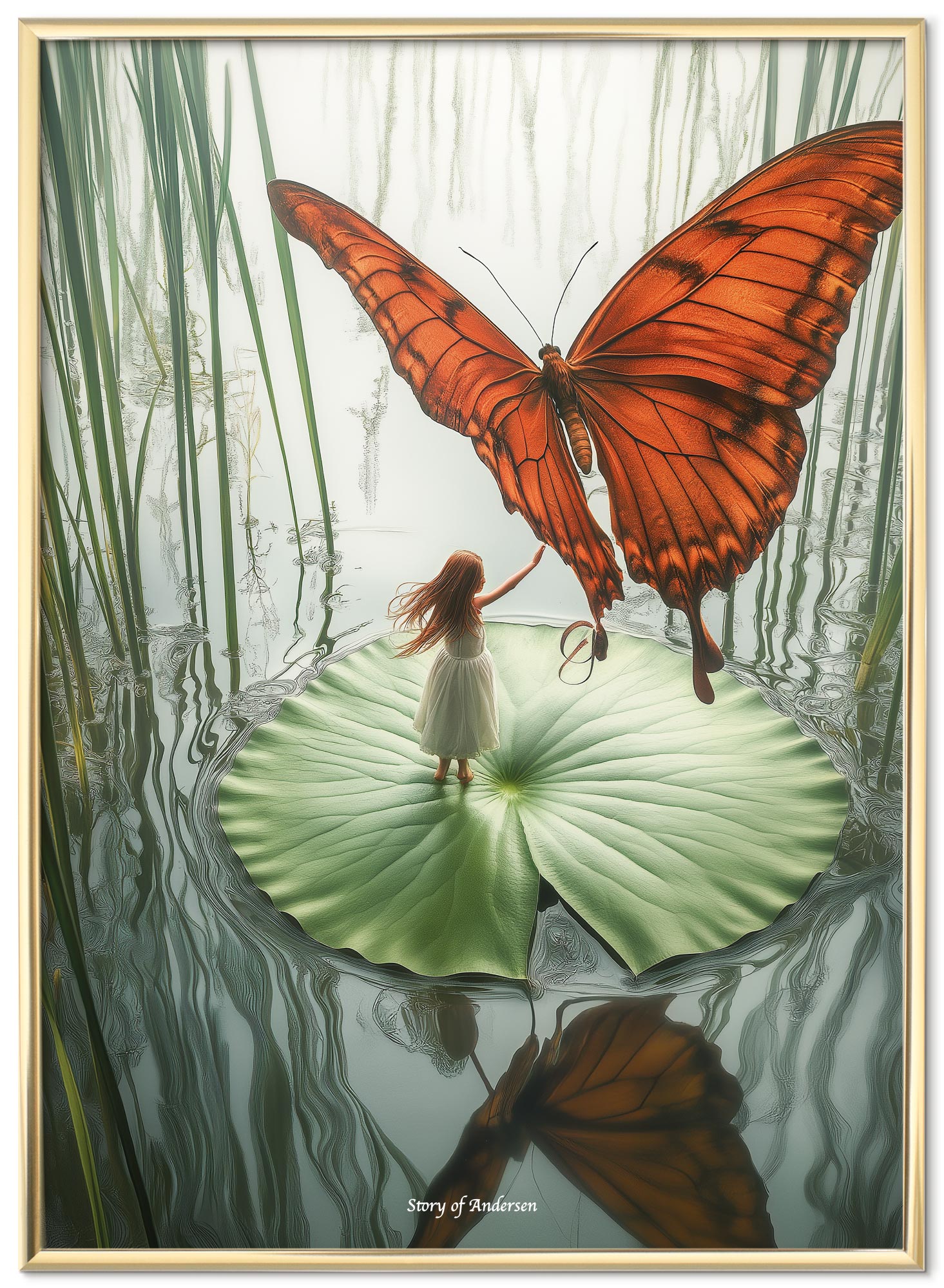 Plakat – H.C. Andersen Eventyr – Tommelise