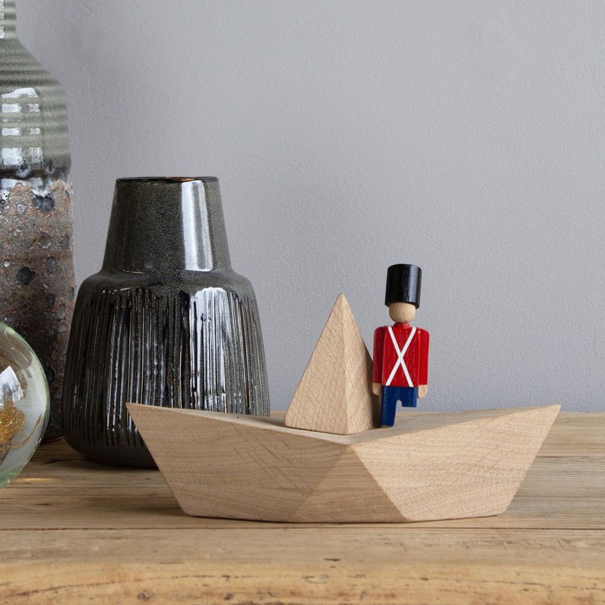 Træfigur – Egetræ – Den standhaftige Tinsoldat
