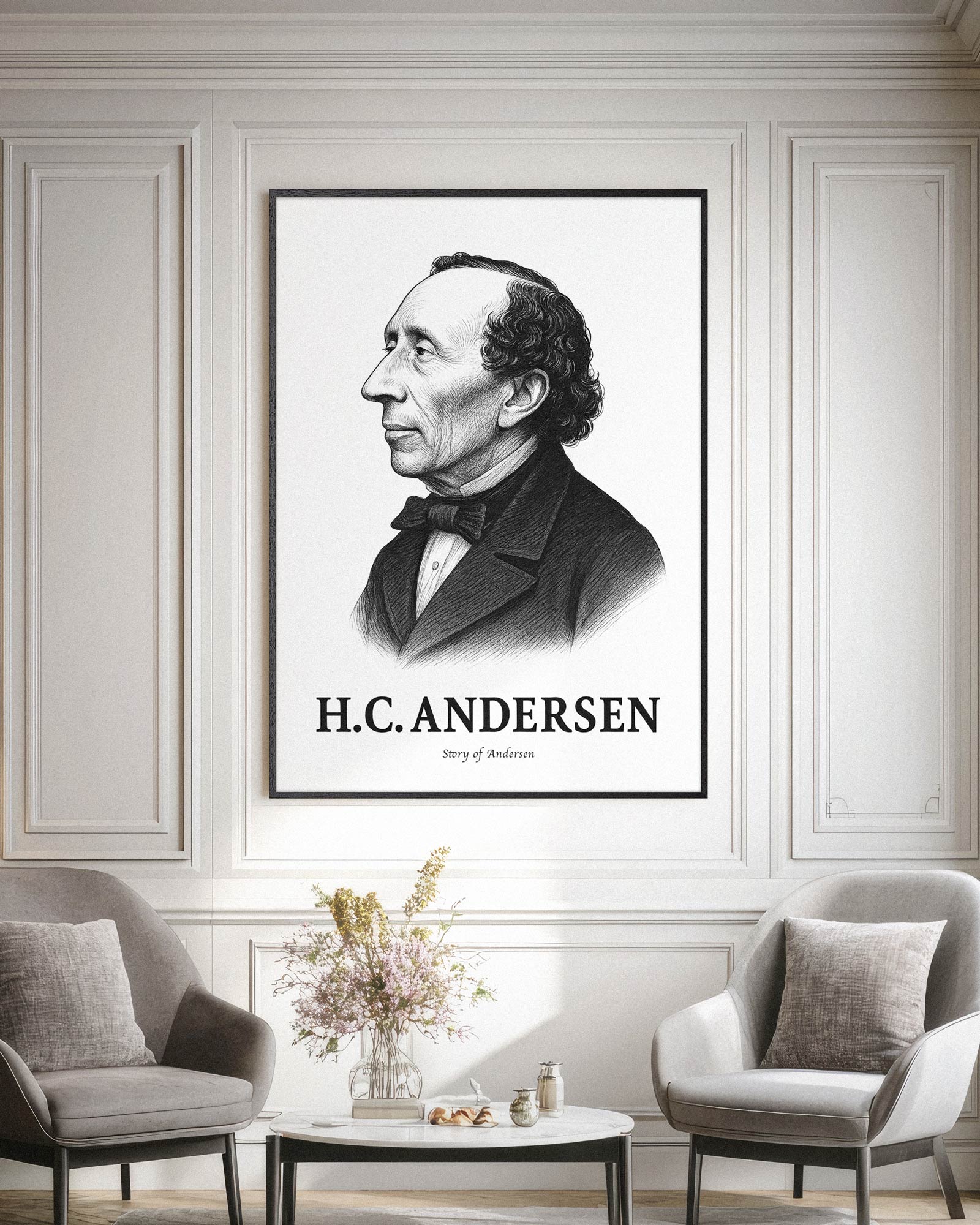 Plakat – H.C. Andersen – 150th Anniversary Edition