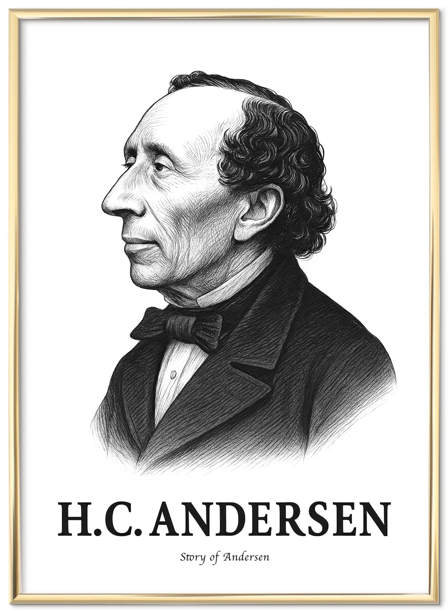 Plakat – H.C. Andersen – 150th Anniversary Edition