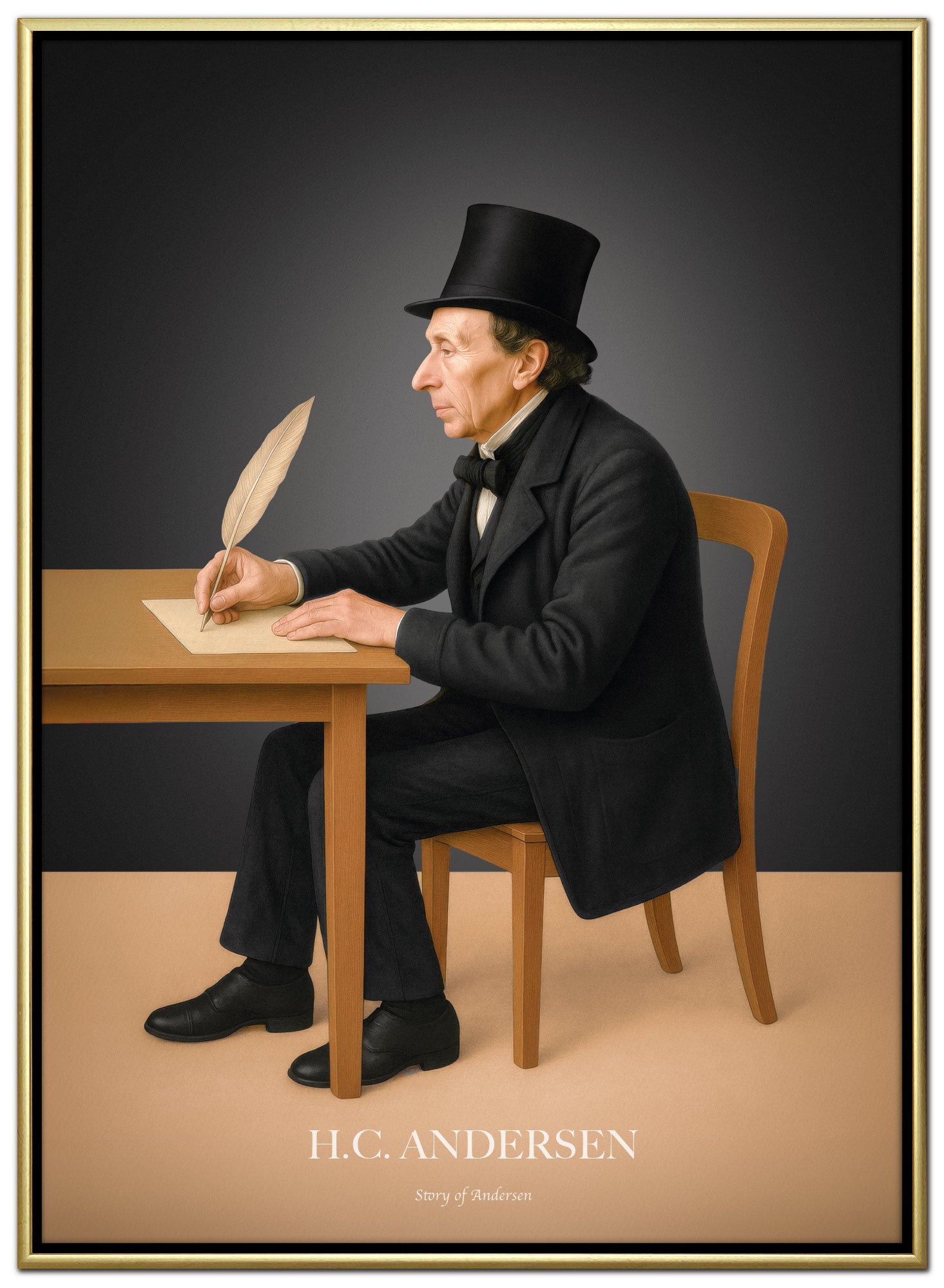 Lærredsprint – H.C. Andersen Story – H.C. Andersen