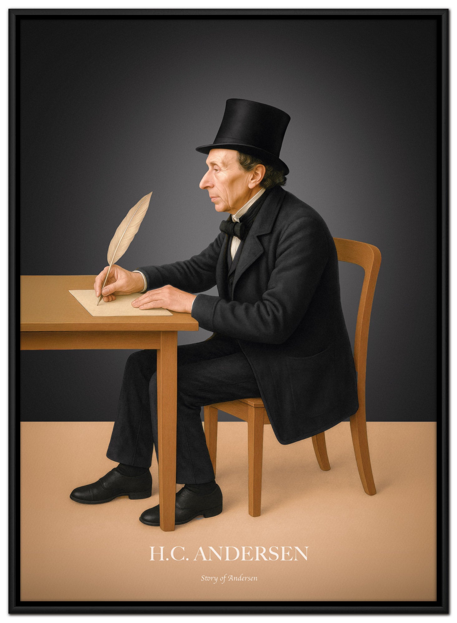 Lærredsprint – H.C. Andersen Story – H.C. Andersen