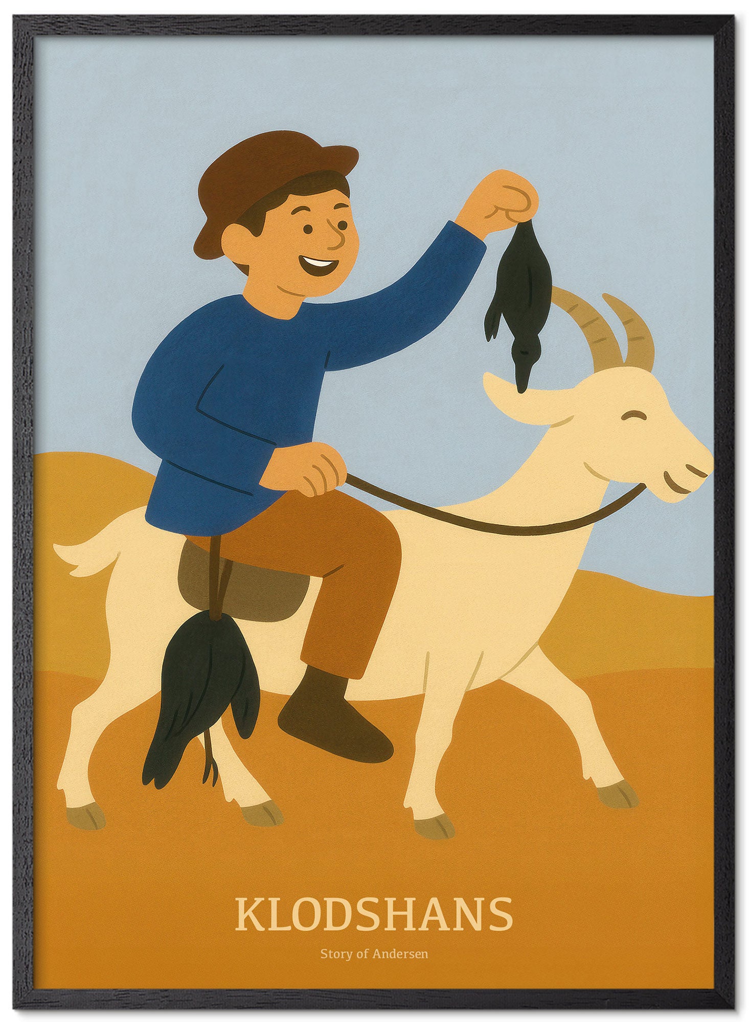 Plakat – H.C. Andersen Kunsttryk – Klodshans