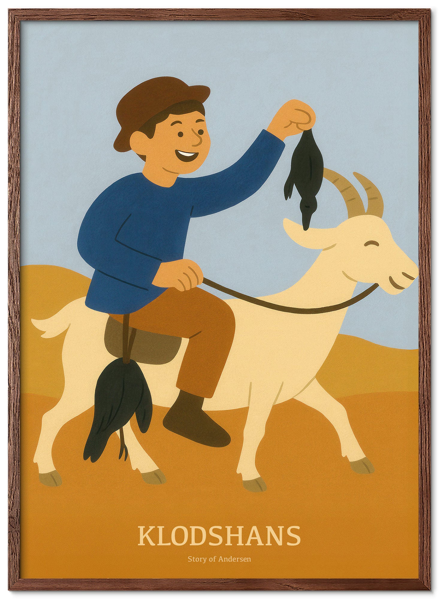 Plakat – H.C. Andersen Kunsttryk – Klodshans