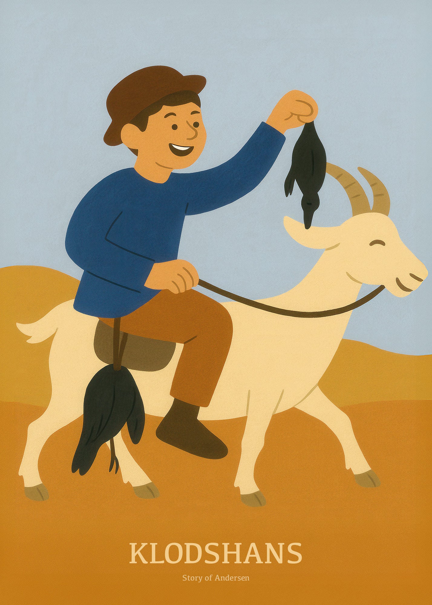 Plakat – H.C. Andersen Kunsttryk – Klodshans