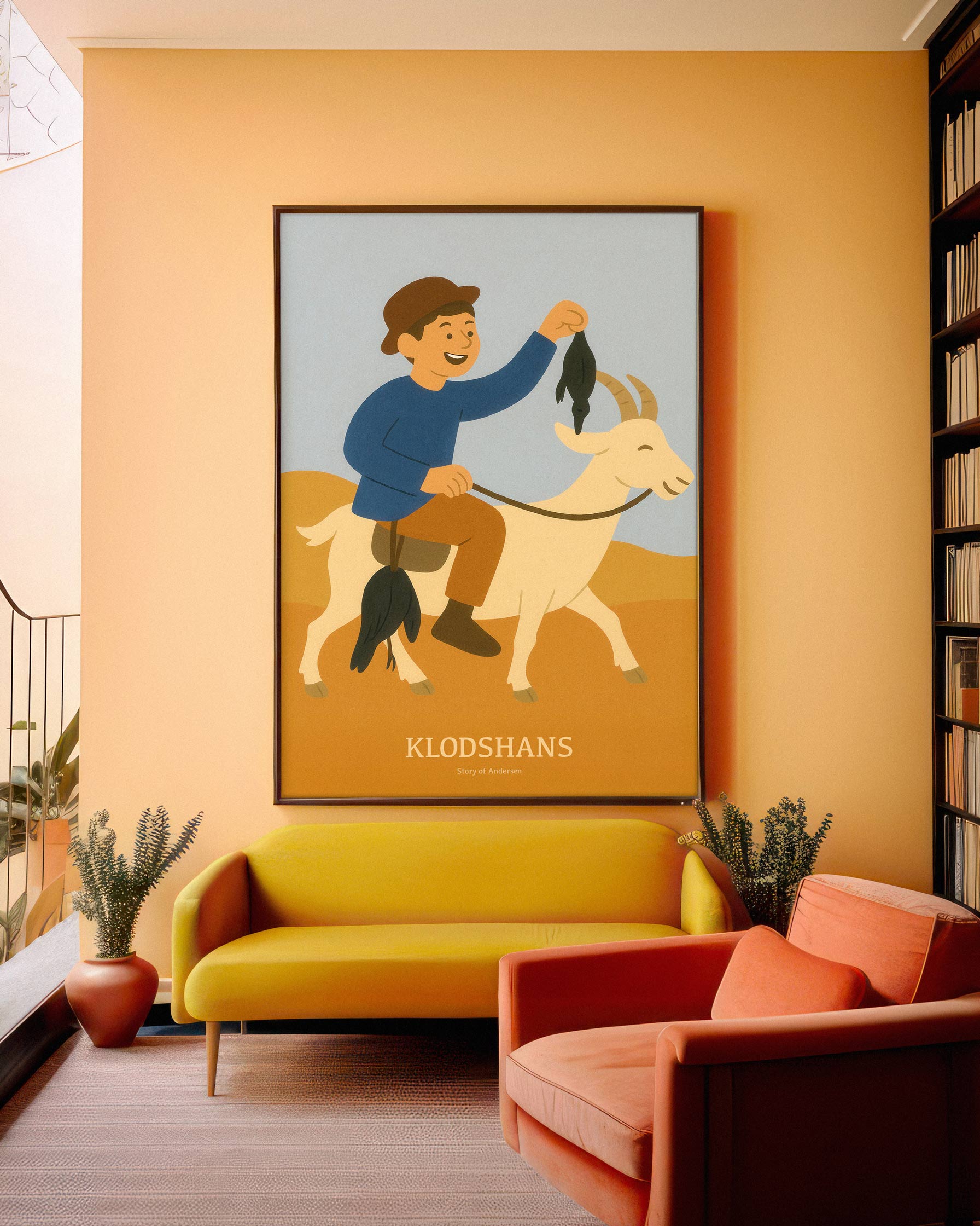 Plakat – H.C. Andersen Kunsttryk – Klodshans